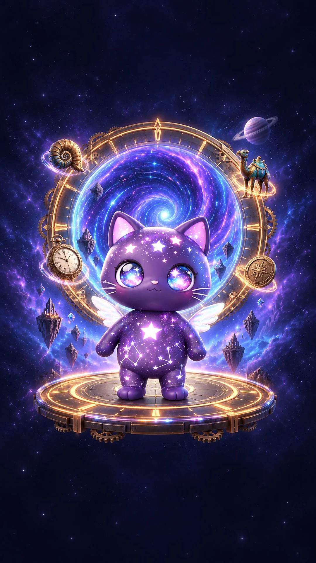 Time-Traveling Cat promotional artwork